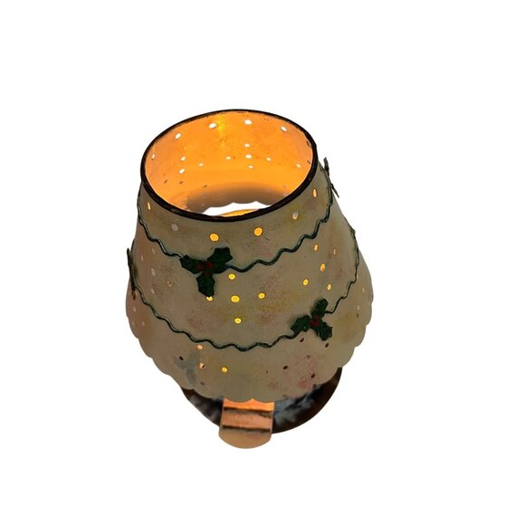 JCPenney Holiday Novelties Santa House Candle Holder W/Box Candle Not Included - Picture 7 of 8